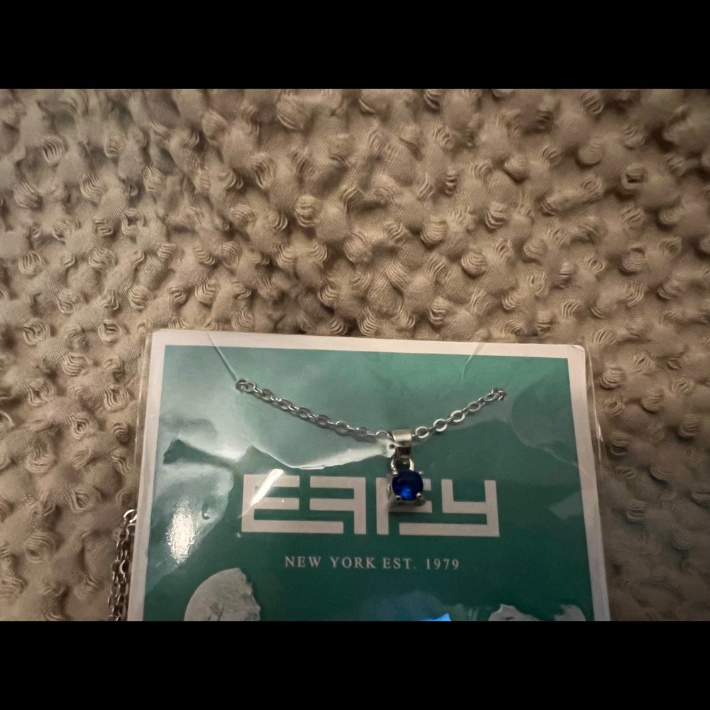 Tanzanite necklace - new